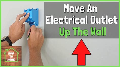 how to move a electrical box|how to move an outlet.